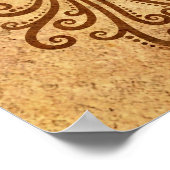 Poster Aquarius Zodiac vintage (Coin)