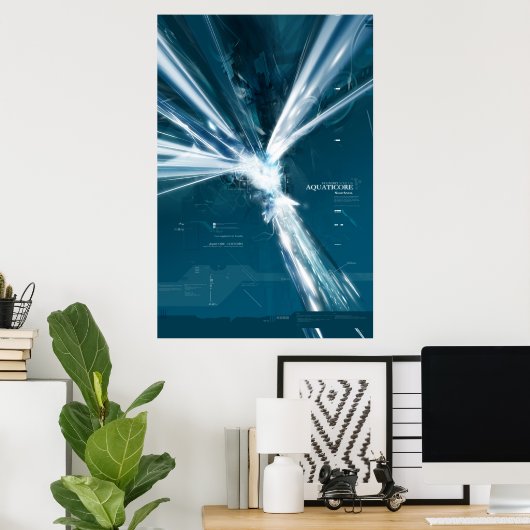 Poster Aquaticore (Bureau à domicile)