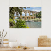 Poster Aqueduc Romain Antique (Cuisine)