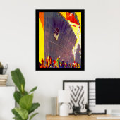 Poster Aquitaine au départ (Bureau à domicile)