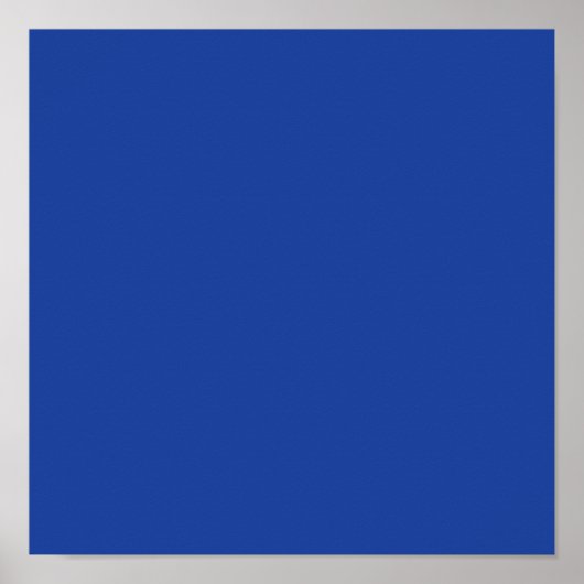 Poster Ara hyacinthe bleu (Devant)