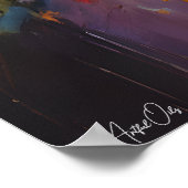 Poster | ara | Olieverfstijl (Hoek)