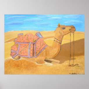 Poster Arabian Camel