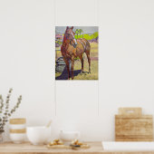 Poster Arabian Horse Art (Cuisine)