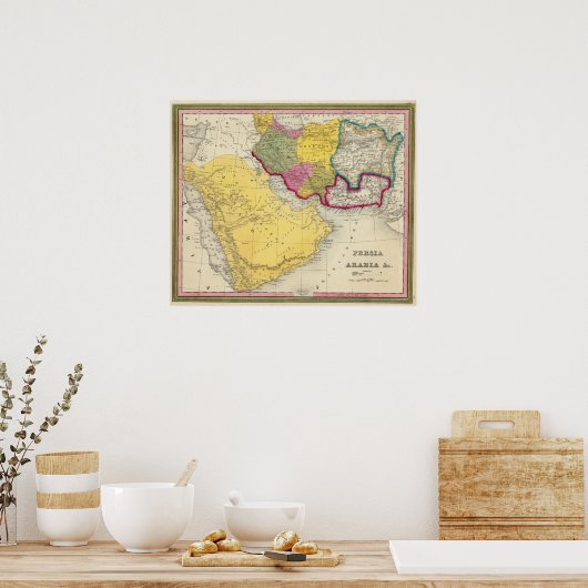 Poster Arabie Perse 2 (Cuisine)