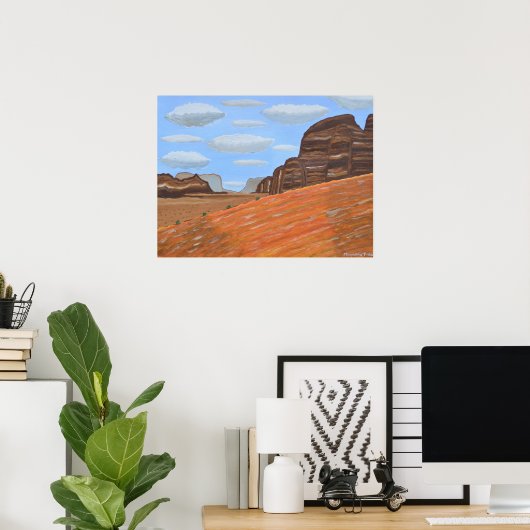 Poster Arabie saoudite (Bureau à domicile)