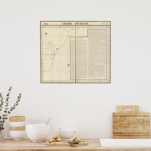 Poster Arabie saoudite 91 (Cuisine)