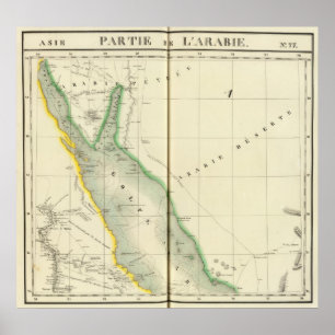Poster Arabie saoudite, Asie 77