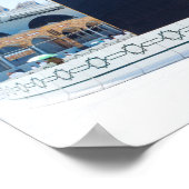 Poster Arabie saoudite de la Mecque (Coin)