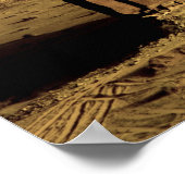 Poster Arabie Saoudite, site de Madain Saleh, ancienne (Coin)