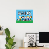 Poster Arachides amis dans une rangée (Bureau à domicile)