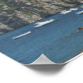 Poster Aragonese Castle, Ischia, Italy (Coin)