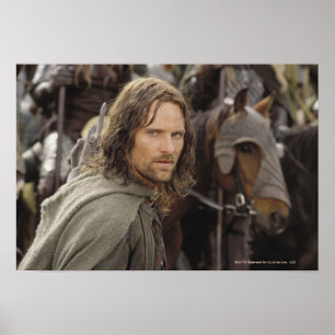 Poster Aragorn avec le cheval