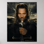 Poster Aragorn épée vers le bas (Devant)