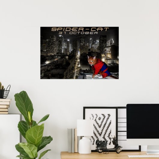 Poster araignée (Bureau à domicile)