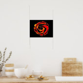 Poster Araignée à 45 tr/min (Cuisine)
