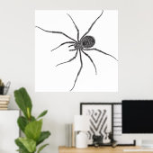Poster Araignée à longues pattes (Bureau à domicile)