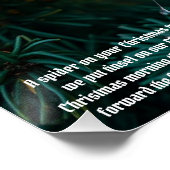 Poster Araignée de Noël (Coin)