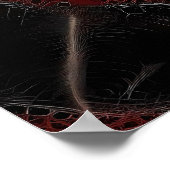 Poster Araignée de Redback Fractal Art, (Coin)