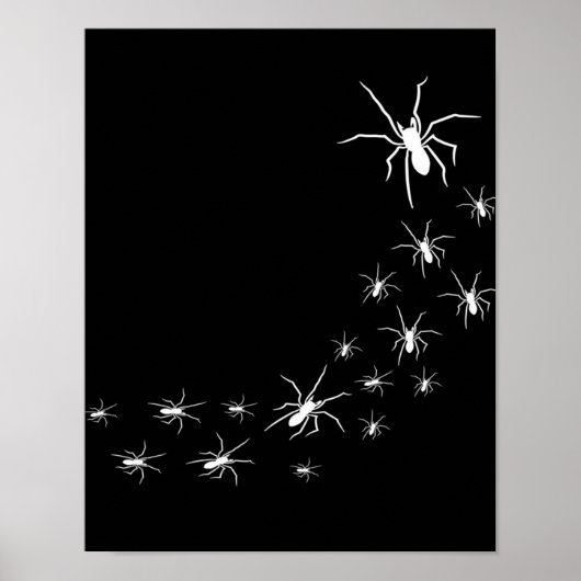 Poster Araignée d'Halloween | Idée cadeau de Spider Lover (Devant)