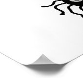 Poster Araignée Web en bande (Coin)