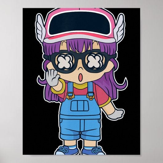 Poster Arale Norimaki Dr. Slump Manga Anime Anime (Devant)