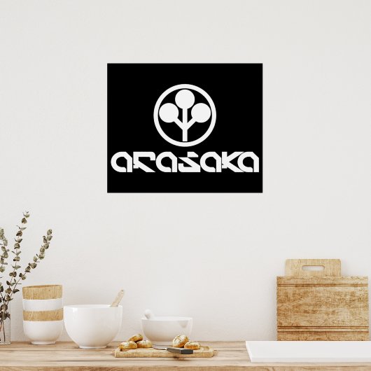 Poster Arasaka (Cuisine)