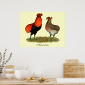 Poster Araucana Red Pair (Cuisine)