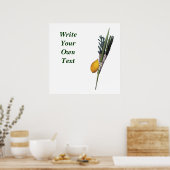 Poster Arba Minim (4 espèces) (Cuisine)