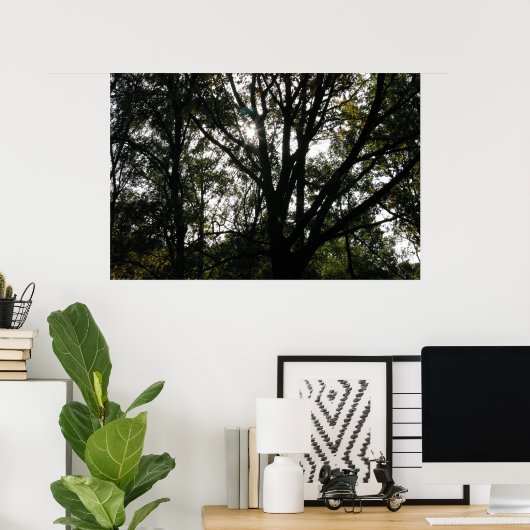 Poster Arbre (Bureau à domicile)