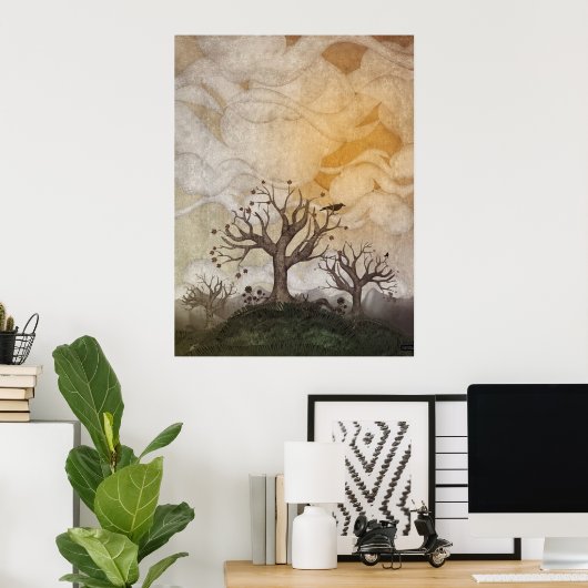 Poster arbre (Bureau à domicile)