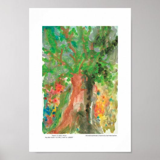 Poster arbre (Devant)