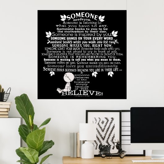 Poster Arbre (Bureau à domicile)