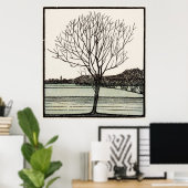 Poster Arbre à bald (Bureau à domicile)