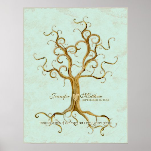 Poster Arbre à billes Racines pouce antique Pouce Récepti (Devant)