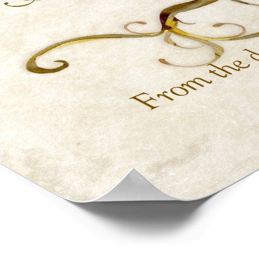 Poster Arbre à billes Racines pouce antique Pouce Récepti (Coin)