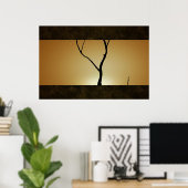 Poster Arbre à coucher (Bureau à domicile)