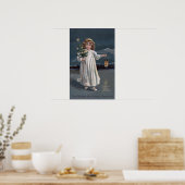 Poster Arbre à ferrures et lanterne (Cuisine)
