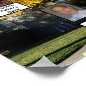 Poster Arbre à feuilles d'automne d'or Photo 2 arbres de  (Coin)