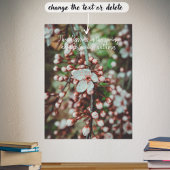 Poster Arbre à fleurs