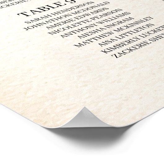 Poster Arbre à Mariage floral de tournesol d'automne (Coin)