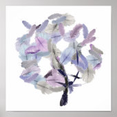 Poster Arbre à plumes (Devant)