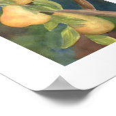 Poster "Arbre à poires" (Coin)