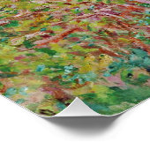 Poster Arbre à poires en fleurs - Claude Monet (Coin)