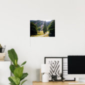 Poster Arbre à Powerscourt Falls (Bureau à domicile)