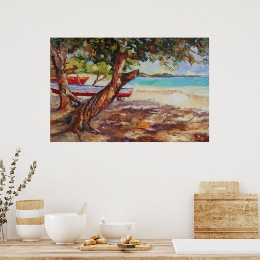 Poster Arbre à raisins de mer (Cuisine)