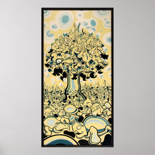 Poster Arbre à singes (Devant)