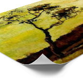 Poster Arbre à vent (F10) Van Gogh Art (Coin)