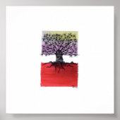 Poster arbre africain (Devant)