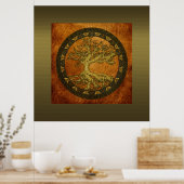 Poster Arbre ancien de vie (Cuisine)